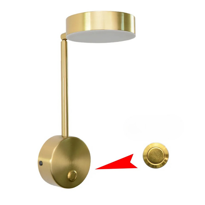 NordicGlow - Justerbar LED Vegglampe for Moderne Interiør Skanto
