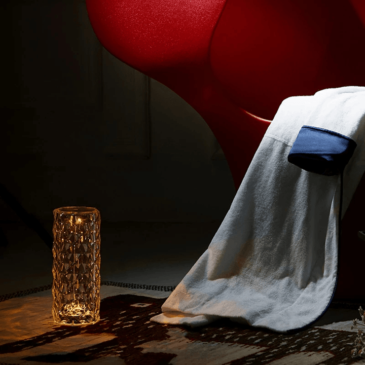 Skanto | Rose Rays Krystall Diamant Bordlampe