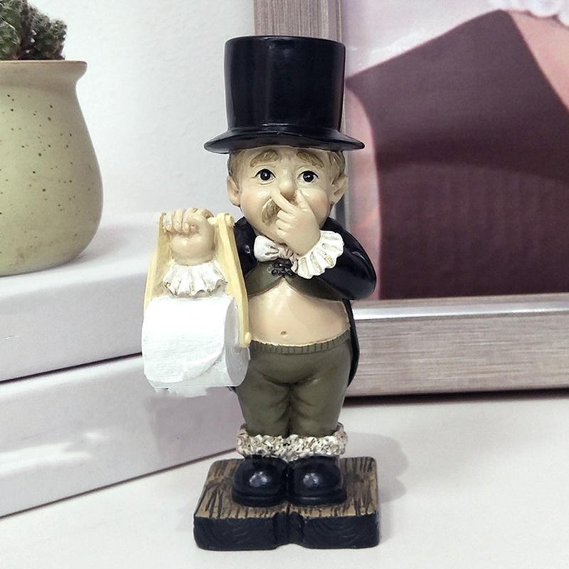 Gentleman papirhåndkleholder dekorasjon | Skanto