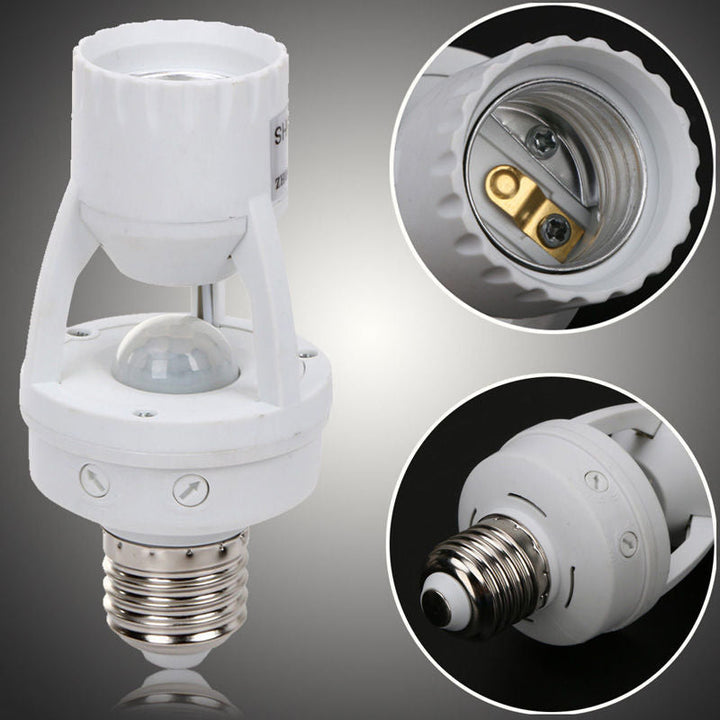Skanto | 360 Rotasjonsbevegelsessensor Socket Switch Led Lyspærebase