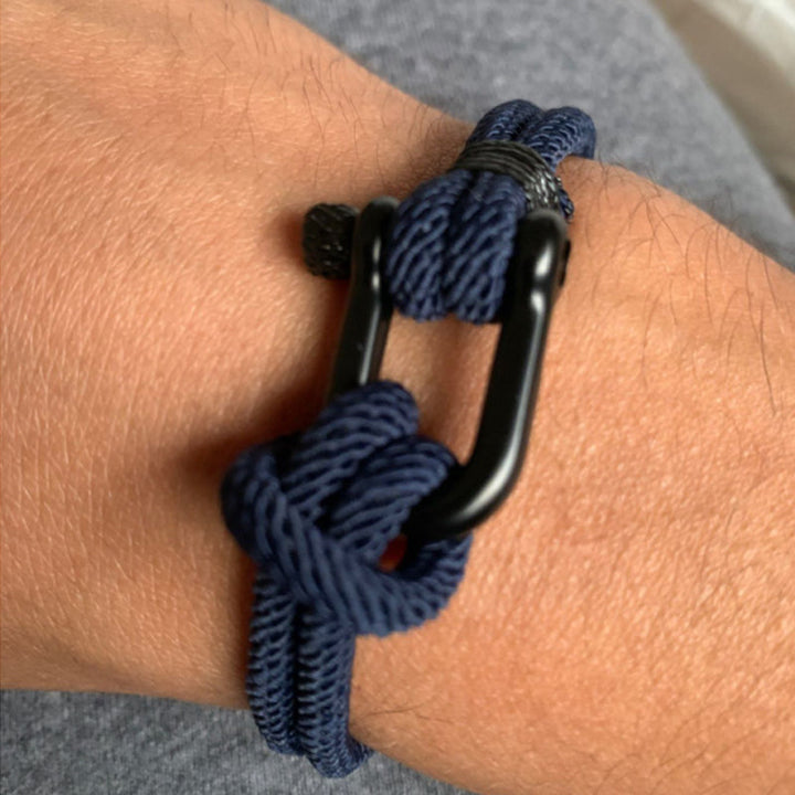 Skanto | U-formet spenne nylon flettearmbånd