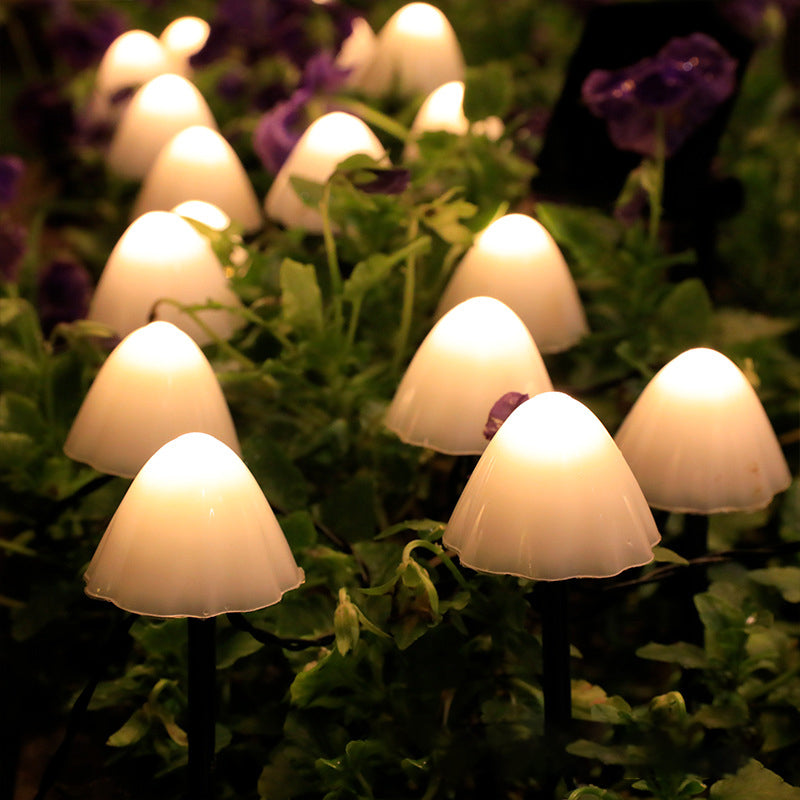 Skanto | LED Solcelle Lyskjede Bakke Stake Sopplamper