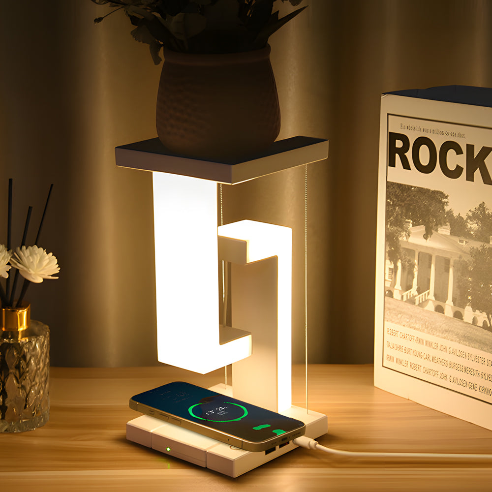 Skanto | Futuristisk bordlampe med svevende teknologi
