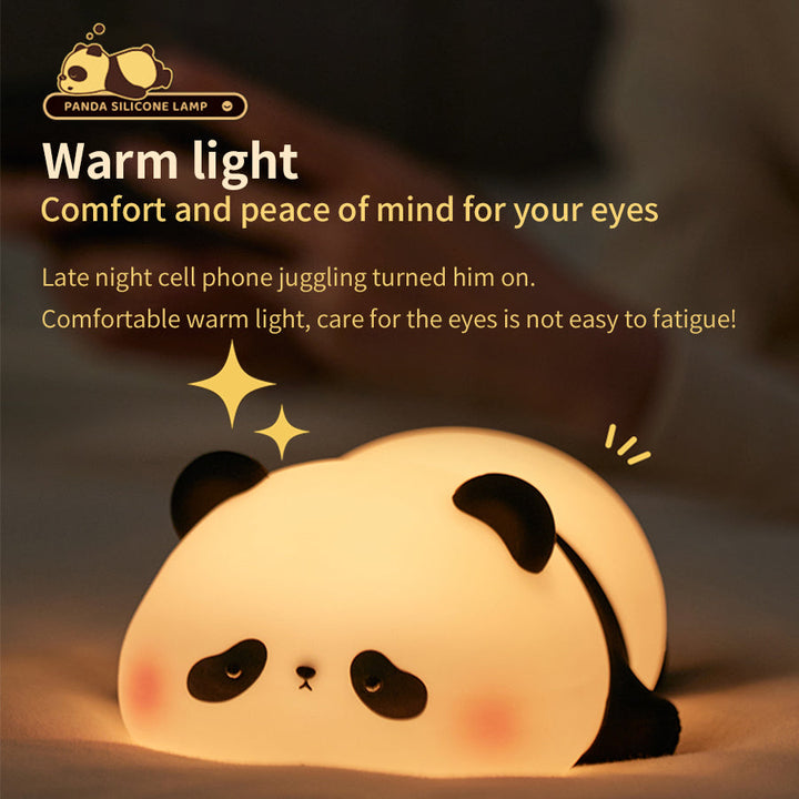Skanto | Lazy Panda Berøringssensor Nattlampe