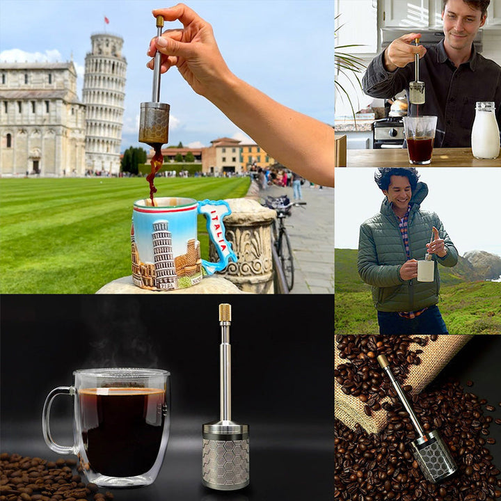 Skanto | Manuell kaffefilter laget av rustfritt stål