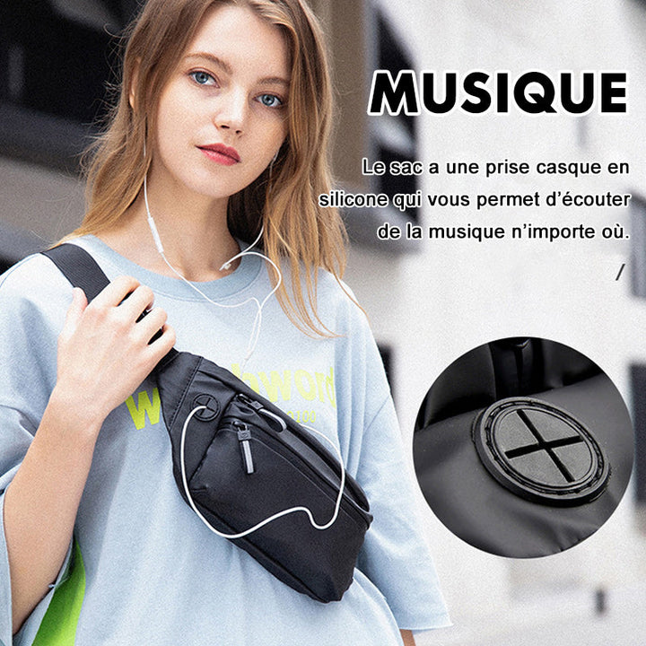 Ciaovie Hip Bag Vanntett Justerbar | Skanto