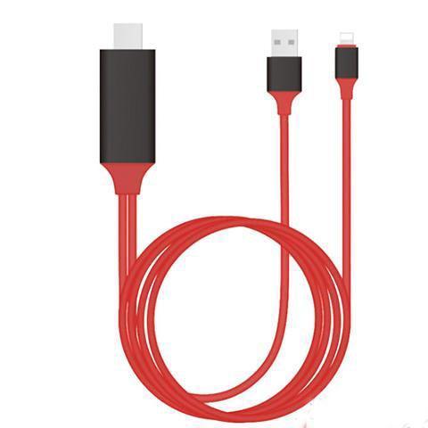 Fast-Link HDMI TV-kabel - Rød | Skanto