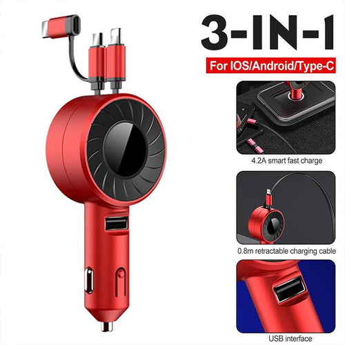 Skanto | 3-IN-1 Telescopisk Mobil Lader