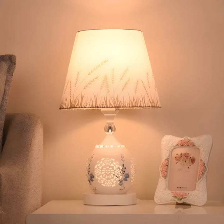Skanto | Luksus LED Bordlampe Med Krysantemum Glød