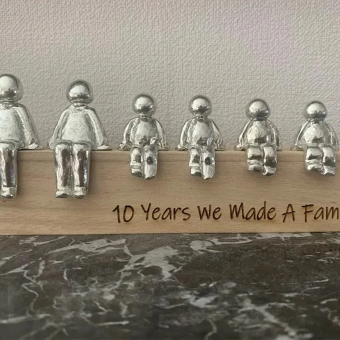 Skanto | Tidless Familie Skulptur