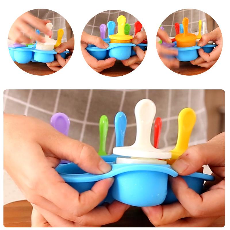 Mini silikon iskrem mold sett | Skanto