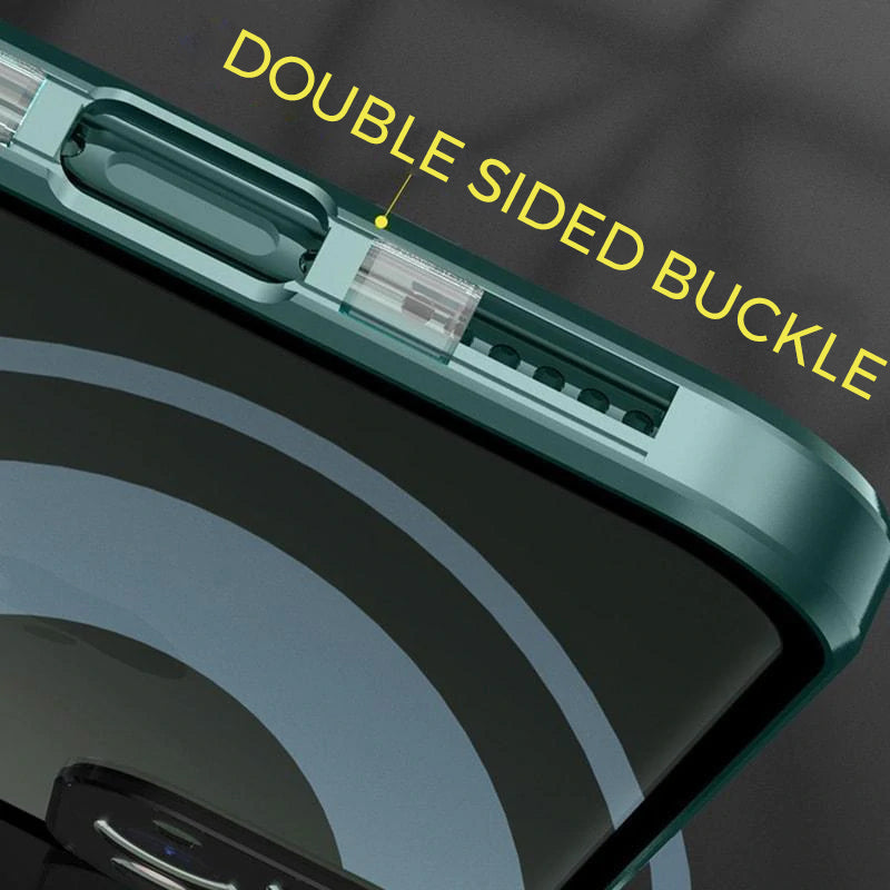 Skanto | Anti-Snooping Herdet Glasset Etui for iphone