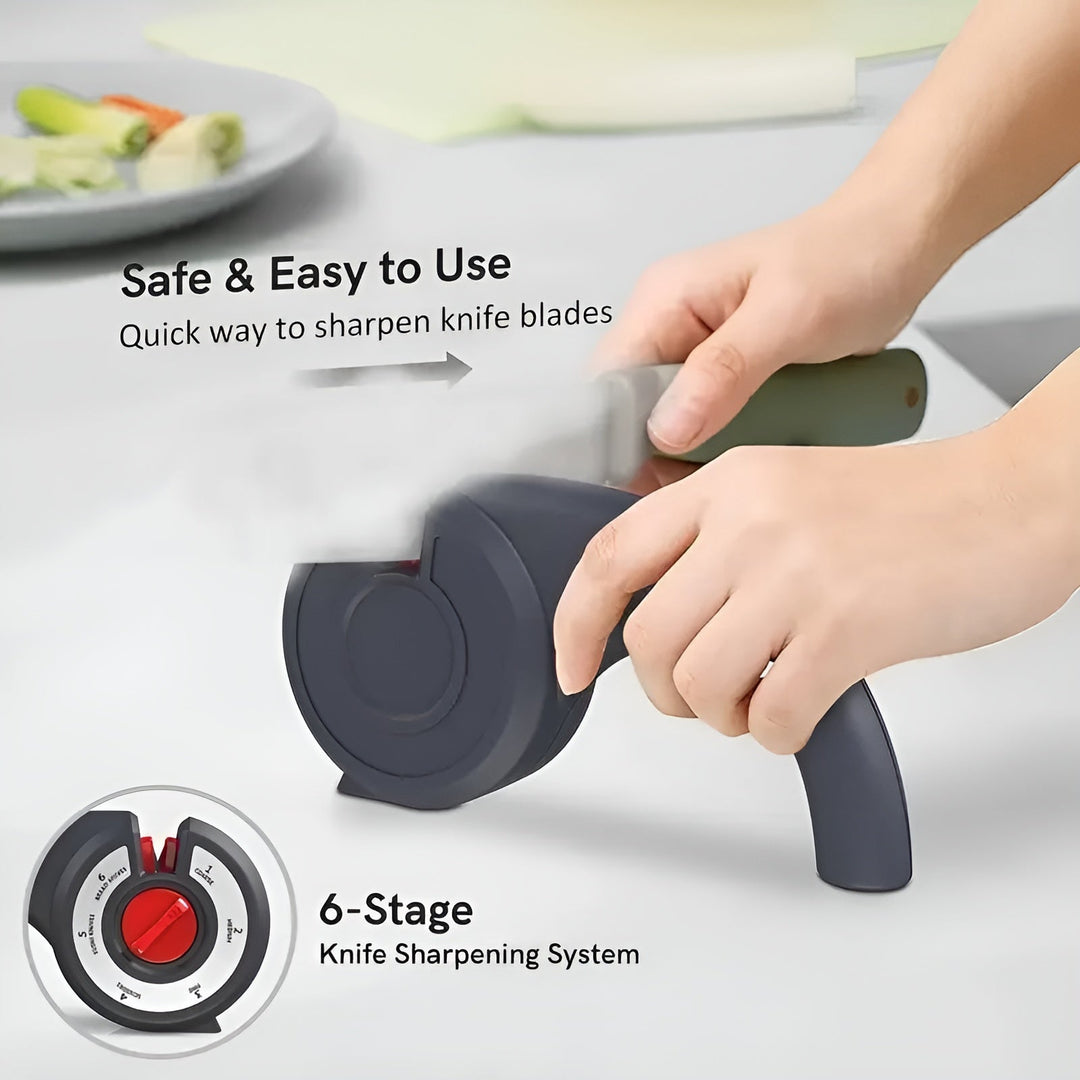 Skanto | 6-i-1 Multiverktøy Anti-Slip Knivsliper