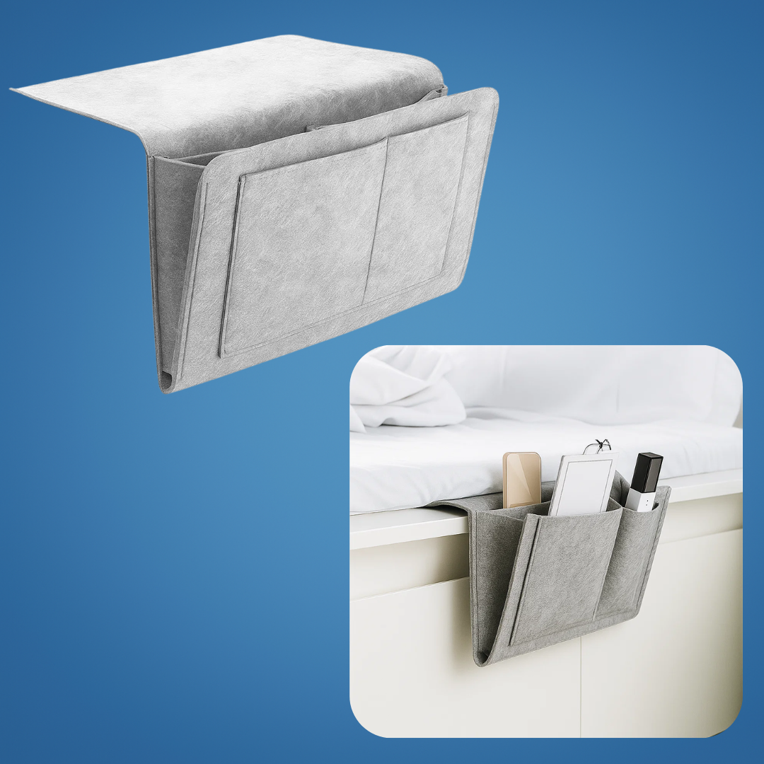 Essentials Within Reach – Tykk Filtdurabelt Materiale – Spar Plass Hold Orden & Nyt Nattkomfort Skanto