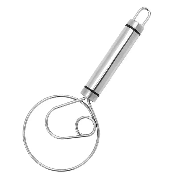 Skanto | Robust Rustfritt Stål Dansk Deigvisp – Holdbart, Ergonomisk Design for Allsidig Baking & Matlaging