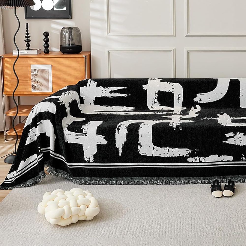 Skanto | Penselstrøk Kunst Sofa Dekor