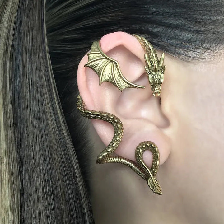 Skanto | Drage Cuff Øredobber