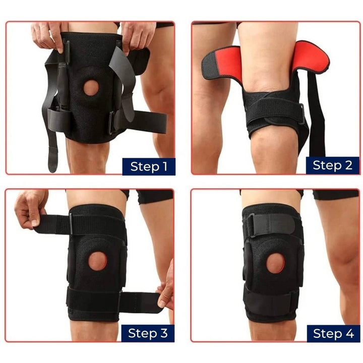 FlexGuard ACL Kneebind | Kneestøtte - Knestabilitet - Reduserer smerte og hevelse - Begrenset bevegelse - Beskytter kneet - Forbedrer restitusjon Skanto