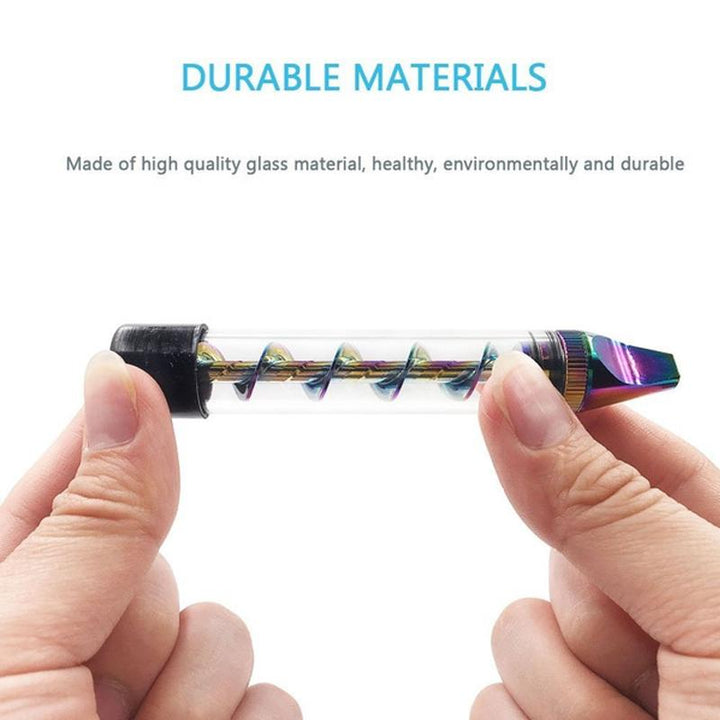 Skanto | Glass Twisty Røykepipesett