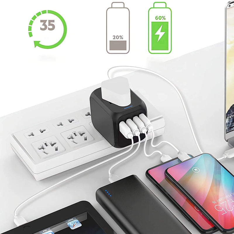 Norvo | Universal Smart Travel Adapter Spenningsomformer