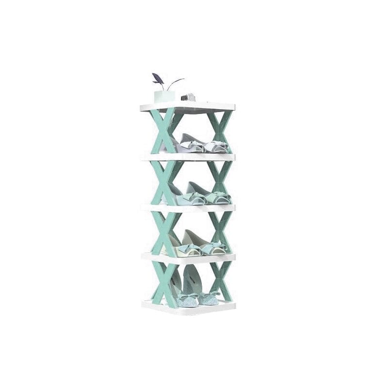 Foldbar Multi-Lags Skoholder, Skoplassering Hylle Organiser | Skanto