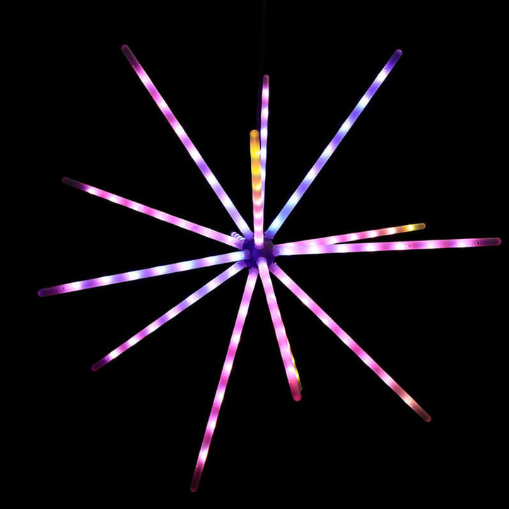 Skanto | Kreativ RGB Illusjon Vannmølle Fyrverkeri LED Lyskæde