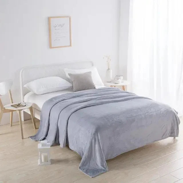 Skanto | Fløyels Sofa Teppe - VelvetLux