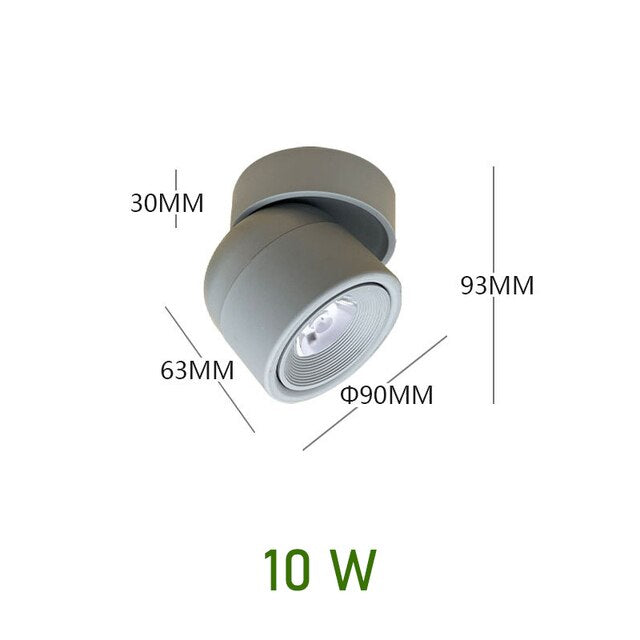 Skanto | NordicLuxe – Minimalist LED spotlight med Fint Design