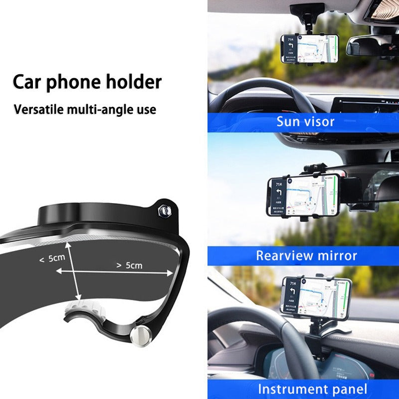 Multifunksjonell Bil Dashbord Mobiltelefonholder | Skanto