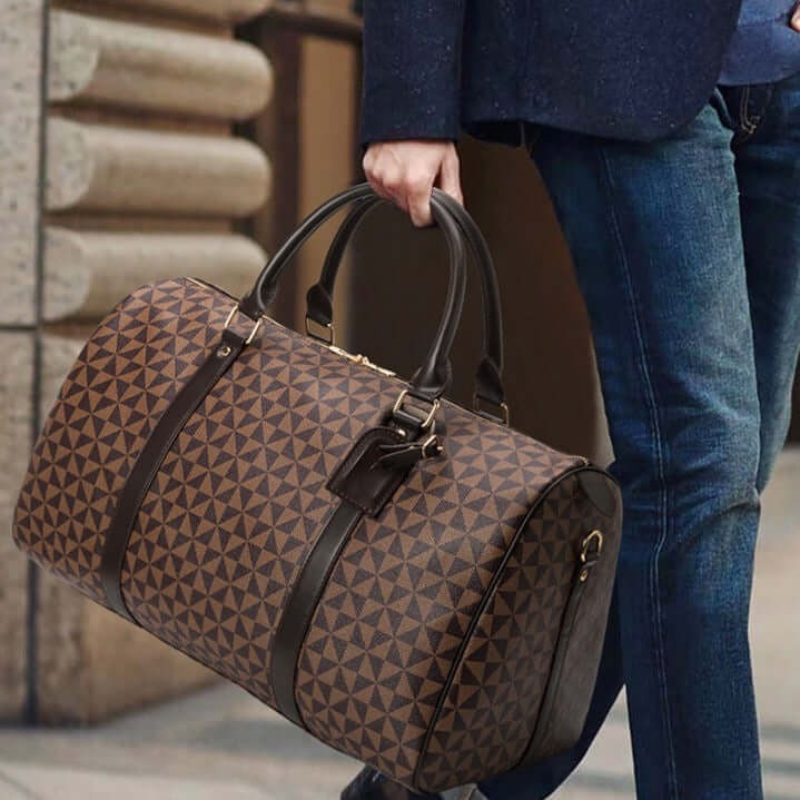 Skanto | Westman – Premium lær unisex reisebag Stilig duffelbag