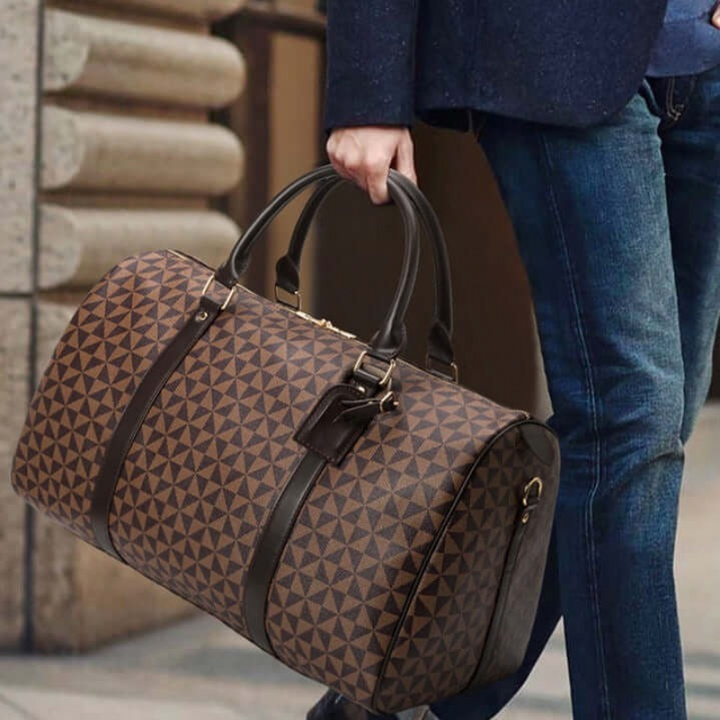 Skanto | Westman – Premium lær unisex reisebag Stilig duffelbag