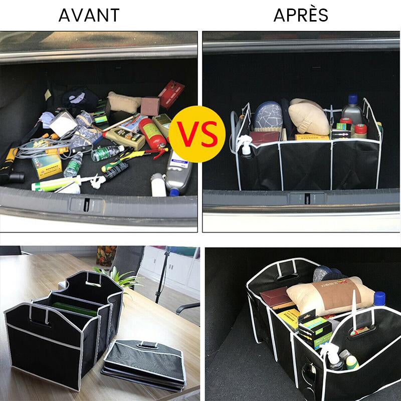 Foldbar oppbevaringsboks for bagasjerom | Skanto