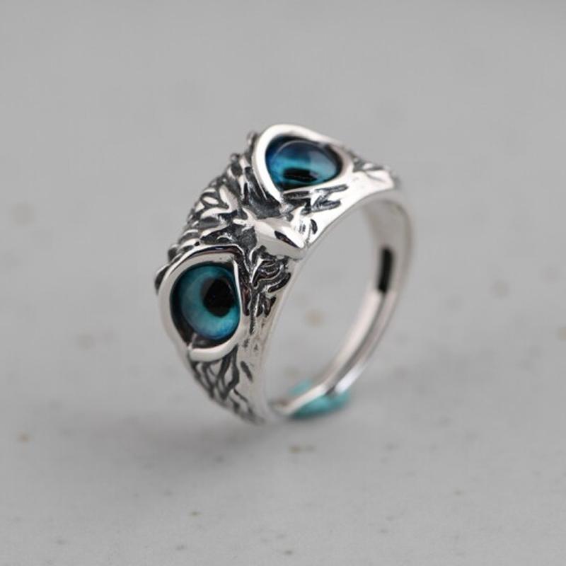 Ugle Ring Dæmon Øye Justerbar | Skanto