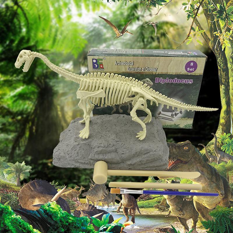 arkeologisk dinosaurleke | Skanto
