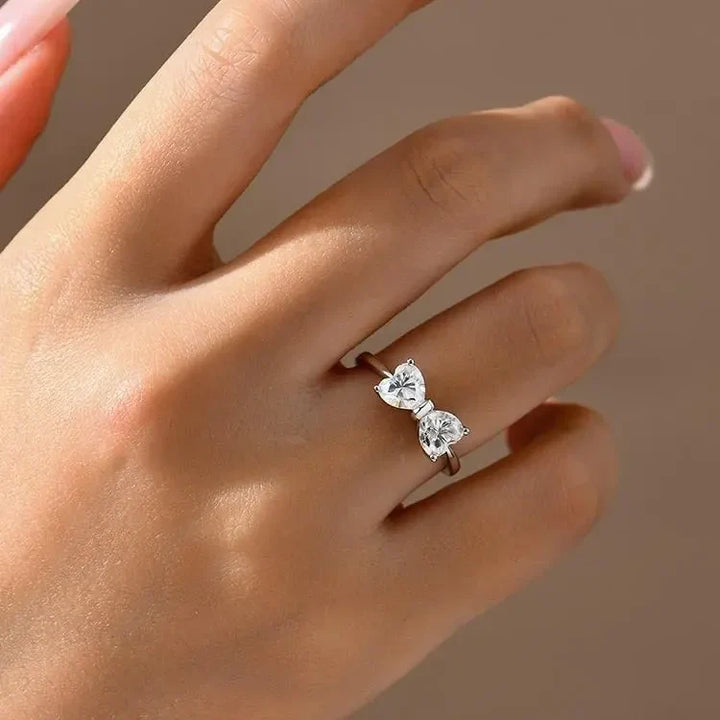 Skanto | S925 Moissanite Feminine Bue Ring