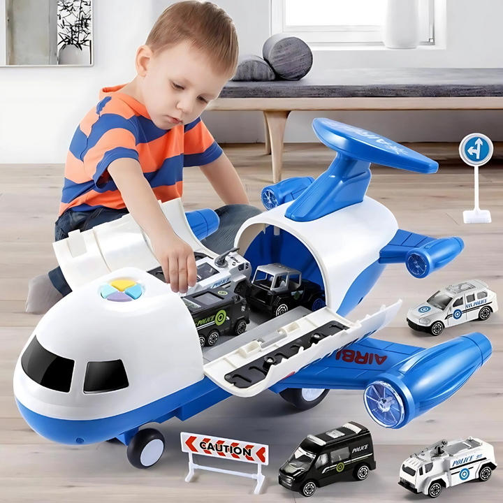 Skanto | Stor Deformabel Flyleke – Batterifri, Med Musikk & Oppbevaring