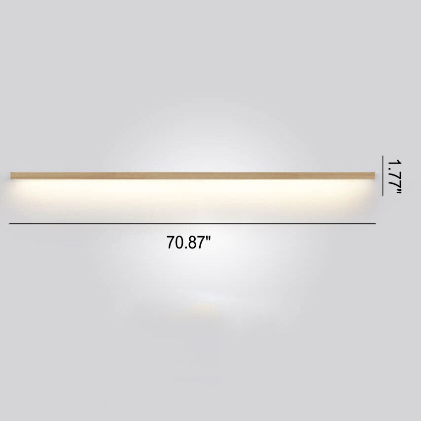 ZenBeam Japansk LED grønnsakslampe | Solid tredesign | Moderne aksentlys