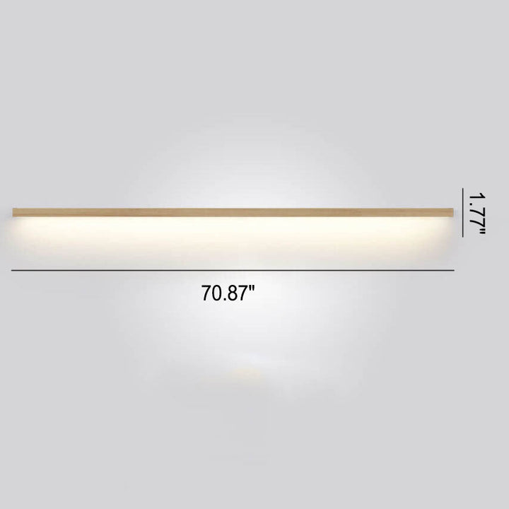 ZenBeam Japansk LED grønnsakslampe | Solid tredesign | Moderne aksentlys