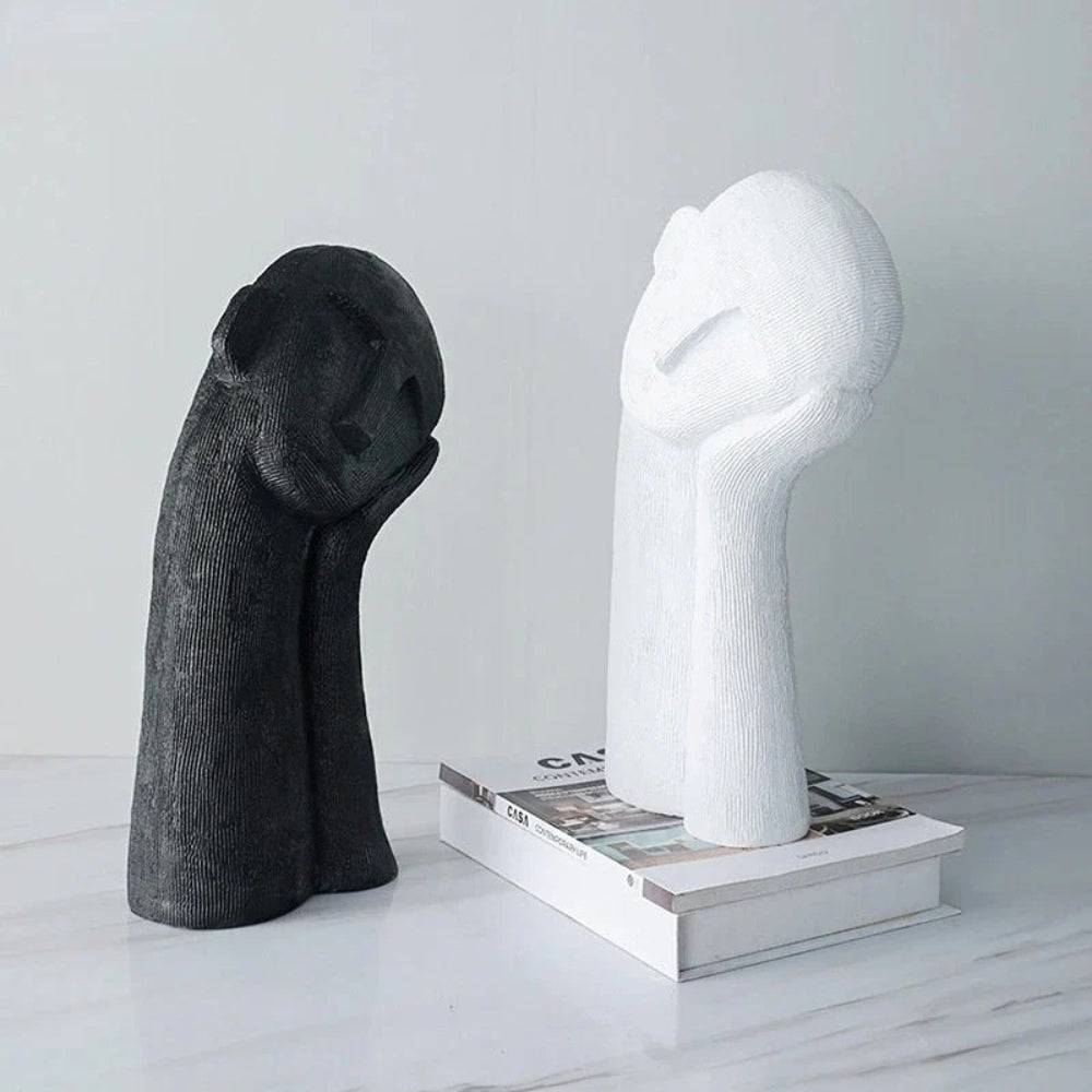Abstrakt Hvile Figur Skulptur | Skanto