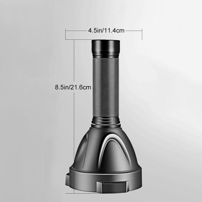 Skanto | 30000-5000 Lumen Høy Effekt LED Fakkel, vanntett