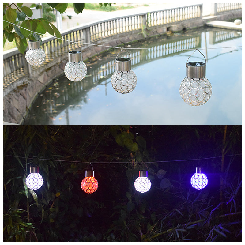 Skanto | Solfylt hengende lantern ute vanntett sollamper