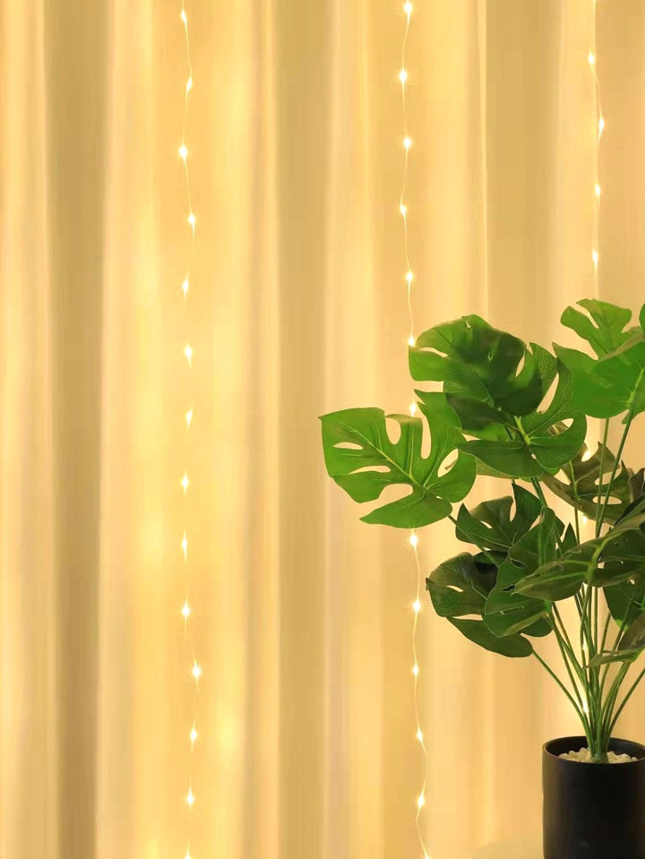 Skanto | 120 LED 2 x 2M Curtain String Lights - New Lighting
