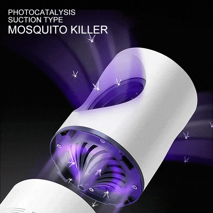 USB Fotokatalytisk Myggdreper UV Lampe, Flue Insektfelle Skadedyr Dreper Lys | Skanto