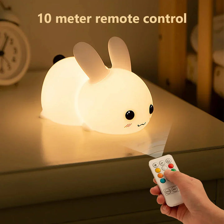 Søt LED Nattlampe for Barn Skanto