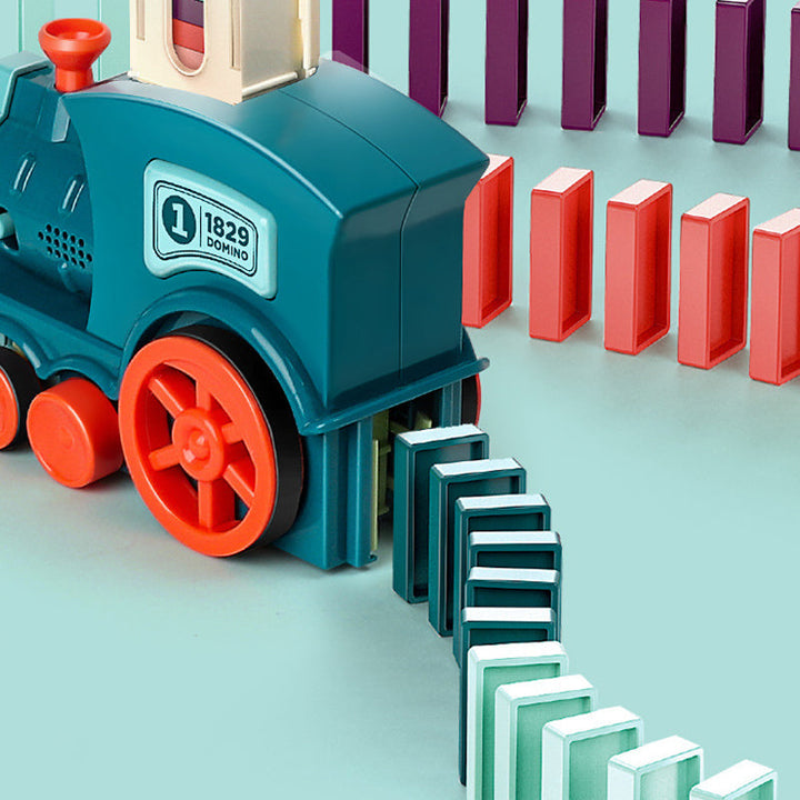 Skanto | Domino Pull Block Set, blokkenspil monterer