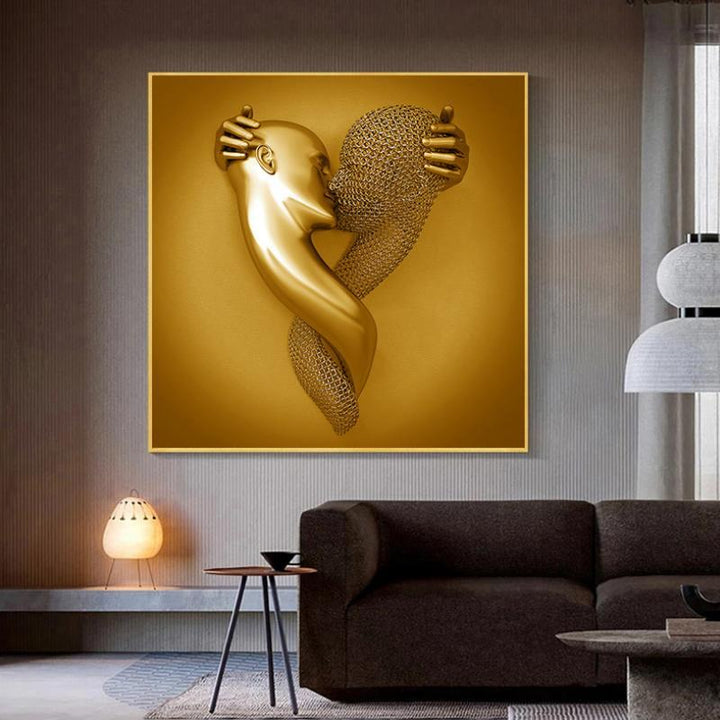 Skanto | 💞Kjærlighet Hjerte Kunst Veggmaleri💞