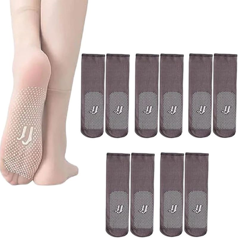 Skanto | Ultratykk non-slip ankelstrømper – pustende og elegant for hverdagsbruk