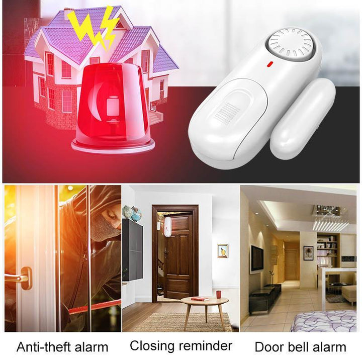 Trådløs Dørvindu Alarm | Skanto
