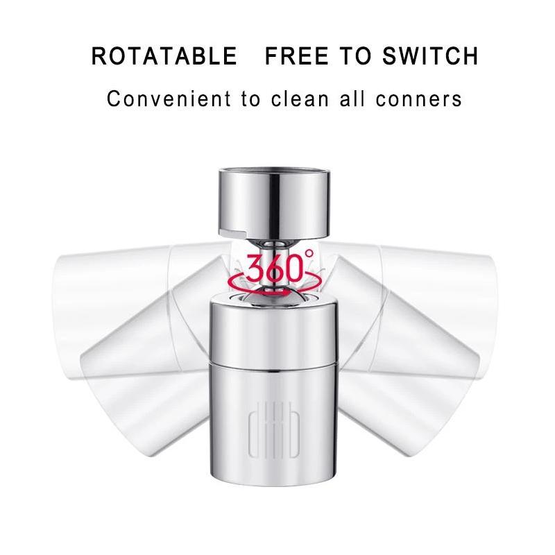 Roterbar Dual-Funksjons Bubbler Kranhode | Skanto