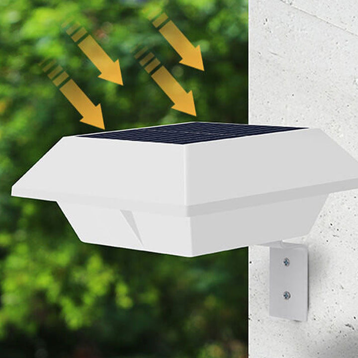 Skanto | Solar UFO-formet design gjerde lys LED utendørs vegglampe